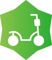 Scooter Creative Icon Design vector