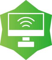 WiFi Creative Icon Design vector