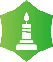 Candle Creative Icon Design vector