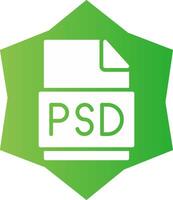 diseño de icono creativo de archivo psd vector