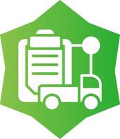 Logistic Creative Icon Design vector