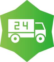 Truck Creative Icon Design vector