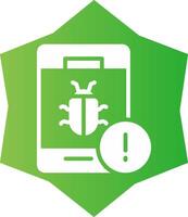 Bug Creative Icon Design vector