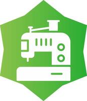 Sewing Machine Creative Icon Design vector