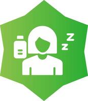 Fatigue Creative Icon Design vector