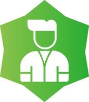Gate Keeper Creative Icon Design vector