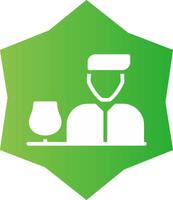 Bartender Creative Icon Design vector