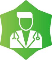 diseño de icono creativo médico vector