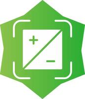 Exposure Creative Icon Design vector