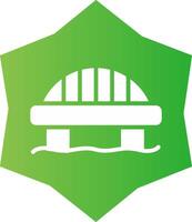 Bridge Creative Icon Design vector