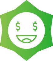 Greedy Creative Icon Design vector