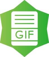 GIFs Creative Icon Design vector