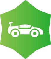 Super Car Creative Icon Design vector