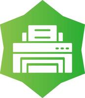 Printer Creative Icon Design vector