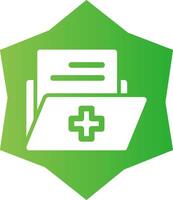 Medical History Creative Icon Design vector