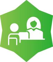 Meeting Creative Icon Design vector