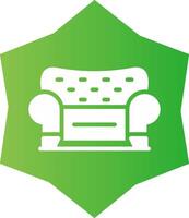 Sofa Creative Icon Design vector