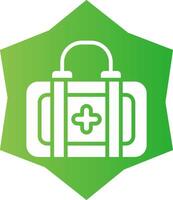 First Aid Kit Creative Icon Design vector