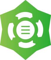 Circle Arrow Process Creative Icon Design vector