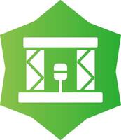 Stage Creative Icon Design vector