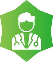 diseño de icono creativo médico vector