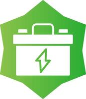 Battery Creative Icon Design vector