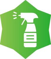 Spray Bottle Creative Icon Design vector