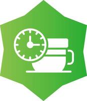 diseño de icono creativo de la hora del té vector