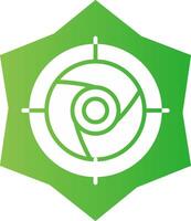 Shutter Creative Icon Design vector