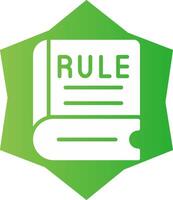 Rule Creative Icon Design vector