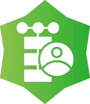 Client Database Creative Icon Design vector