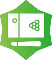 Snooker Creative Icon Design vector