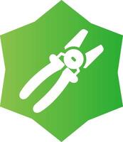 Pliers Creative Icon Design vector