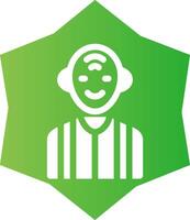 Old Man Creative Icon Design vector