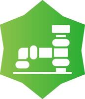 Pipeline Creative Icon Design vector
