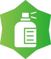 Spray Bottle Creative Icon Design vector