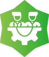 Workforce Creative Icon Design vector