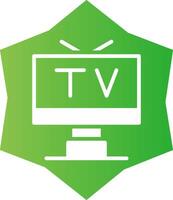 Tv Creative Icon Design vector