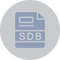 SDB Creative Icon Design vector