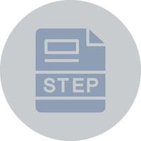 STEP Creative Icon Design vector