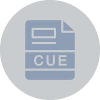 CUE Creative Icon Design vector