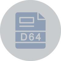 D64 Creative Icon Design vector