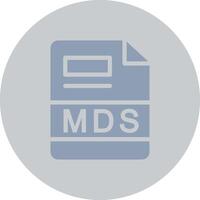 MDS Creative Icon Design vector