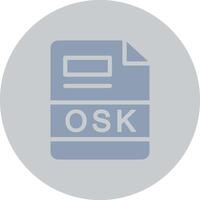 OSK Creative Icon Design vector