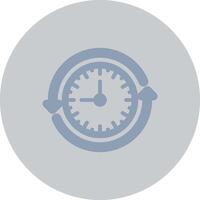 Sustainable Routine Creative Icon Design vector