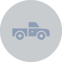 Pickup Truck Creative Icon Design vector