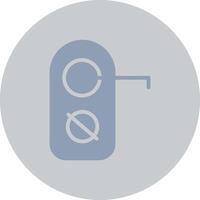 Do Not Disturb Creative Icon Design vector