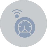 Smart Meter Creative Icon Design vector