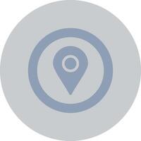 Location Pin Creative Icon Design vector