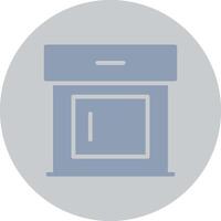 Cabinet Creative Icon Design vector